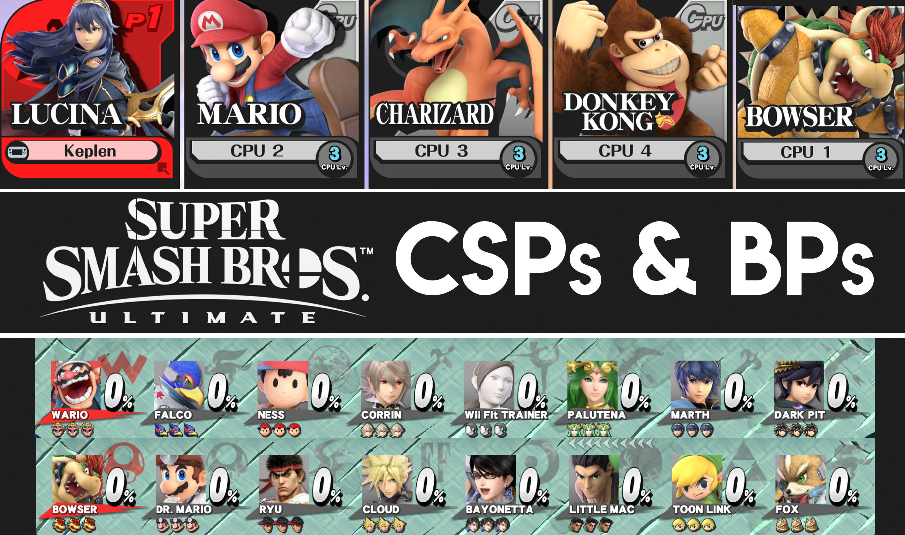 Super Bros. & BPs ! [Super Smash (Wii U)] [Mods]