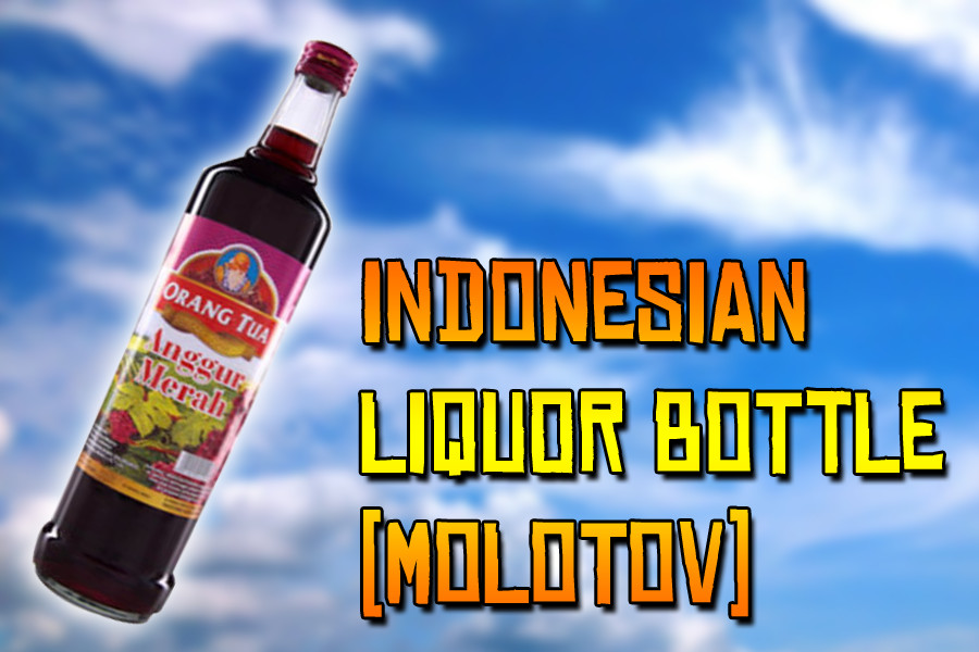 Indonesian Liquor Bottle Molotov Left 4 Dead 2 Mods
