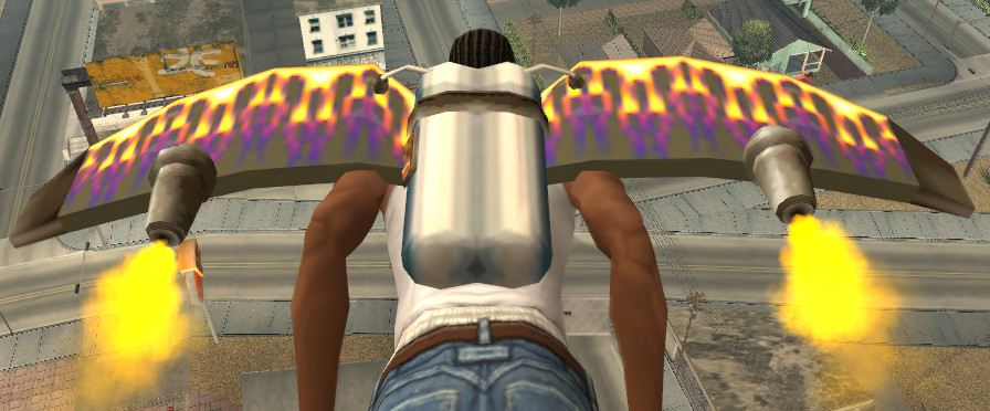 GTA San Andreas - O JETPACK 