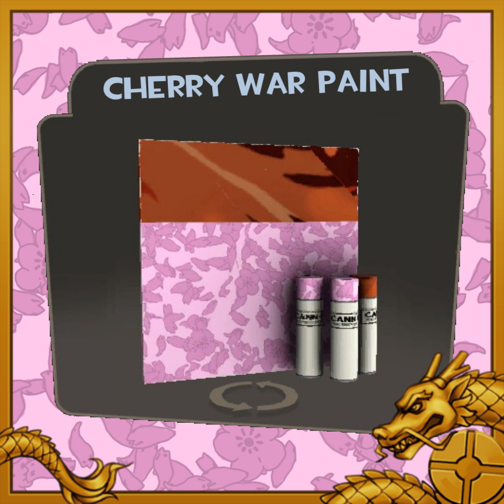 Cherry War Paint [Team Fortress 2] [Mods]