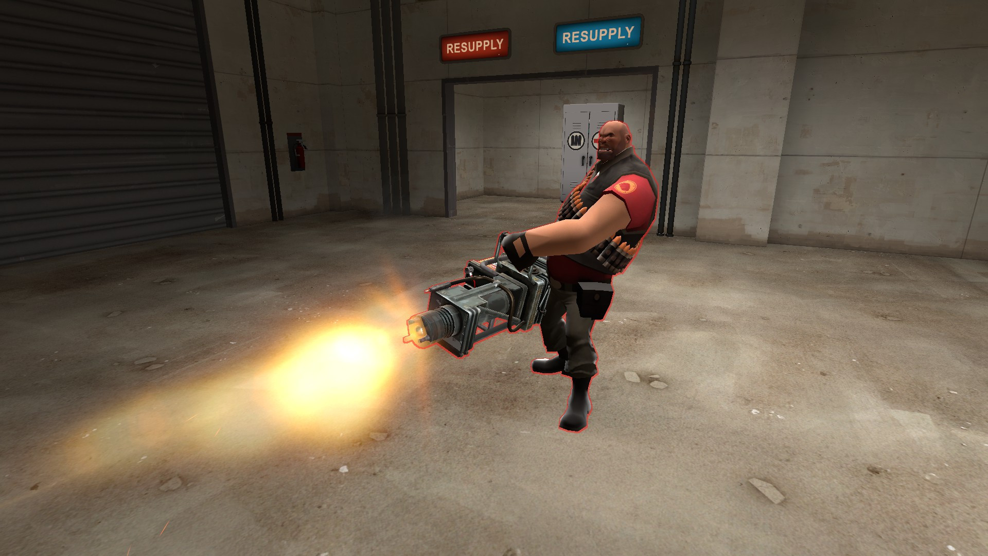 Gatling Laser Brass Beast Replacer [Team Fortress 2] [Mods]