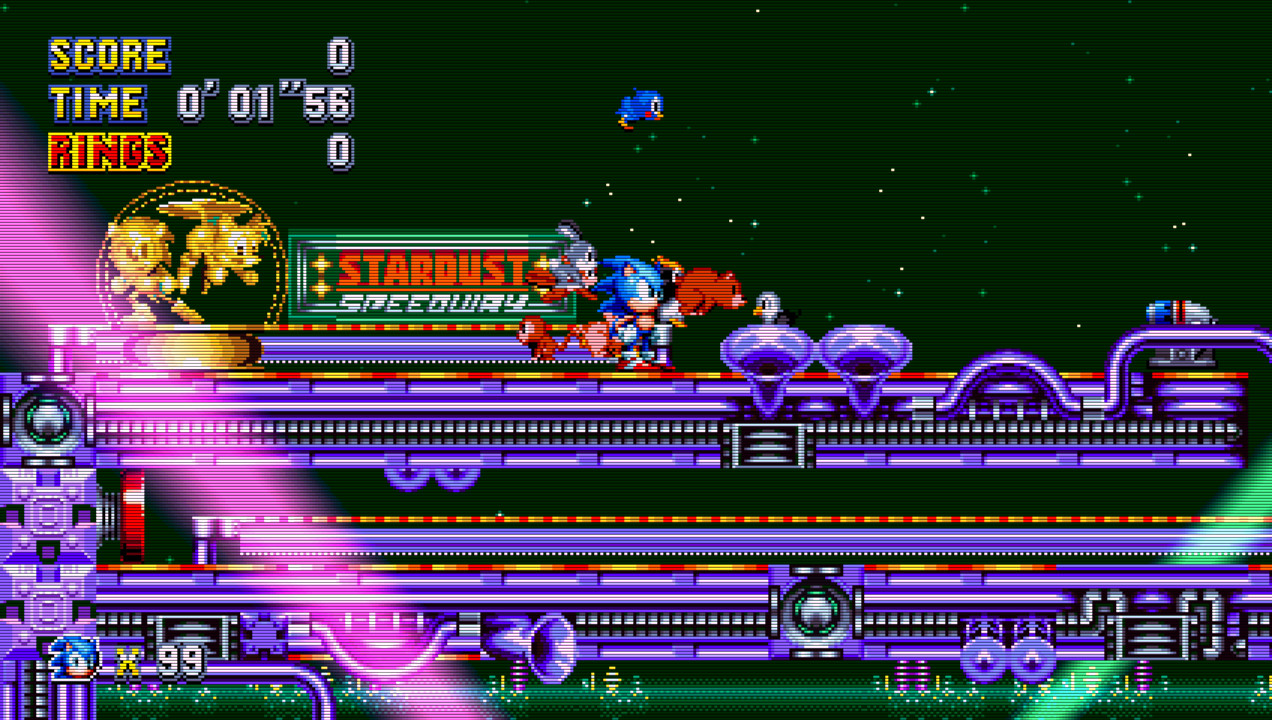 Nuovo Sonic Mania Music Shared: Stardust Speedway Zone Act 1 