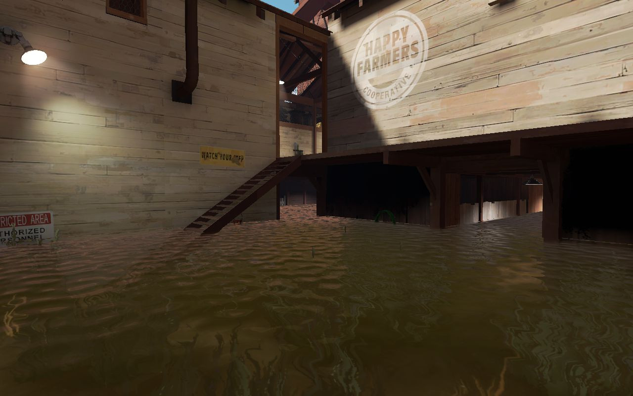 Ctf_2fort_flooded Mod for Team Fortress 2 | TF2 Mods