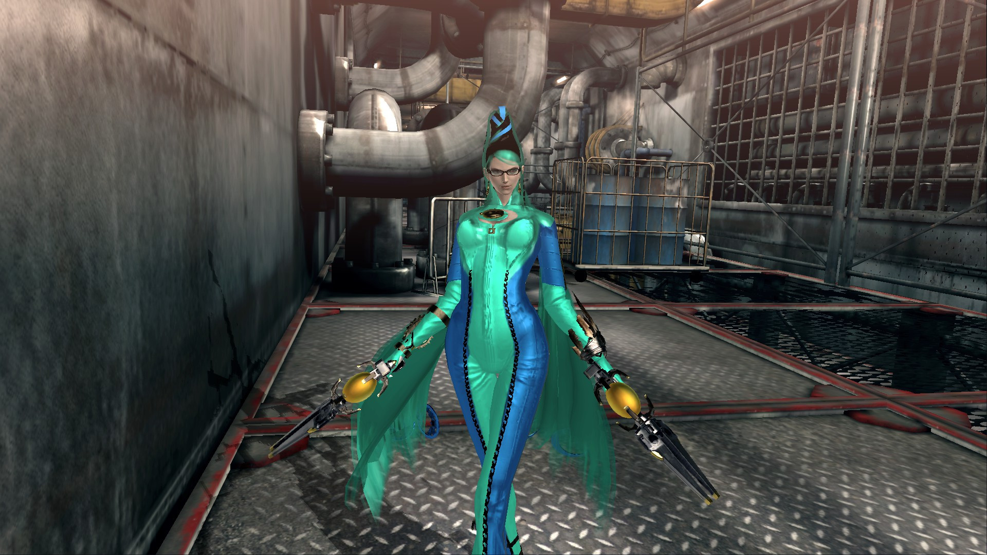 Bayonetta 'Ice Witch' (Blue/Green) Costume [Bayonetta] [Mods]