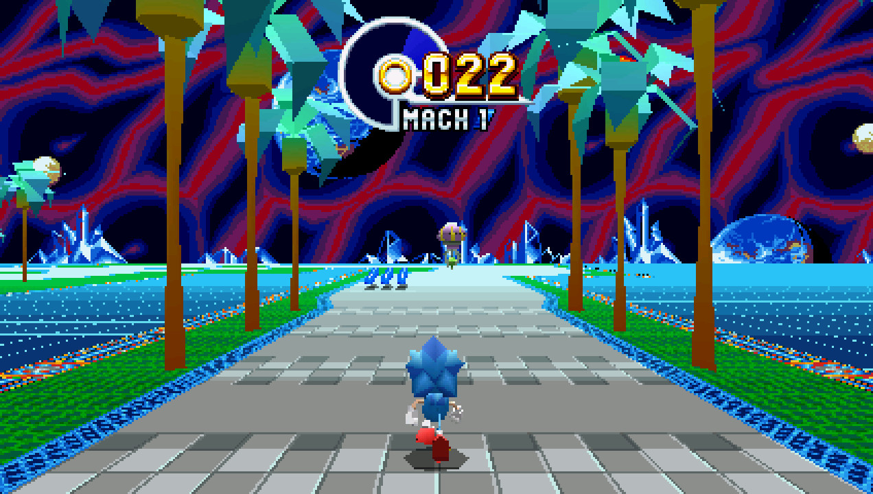 Сд играть. Sonic Special Stage. Соник Мания СД. Sonic CD Gameplay. Sonic Mania CD.