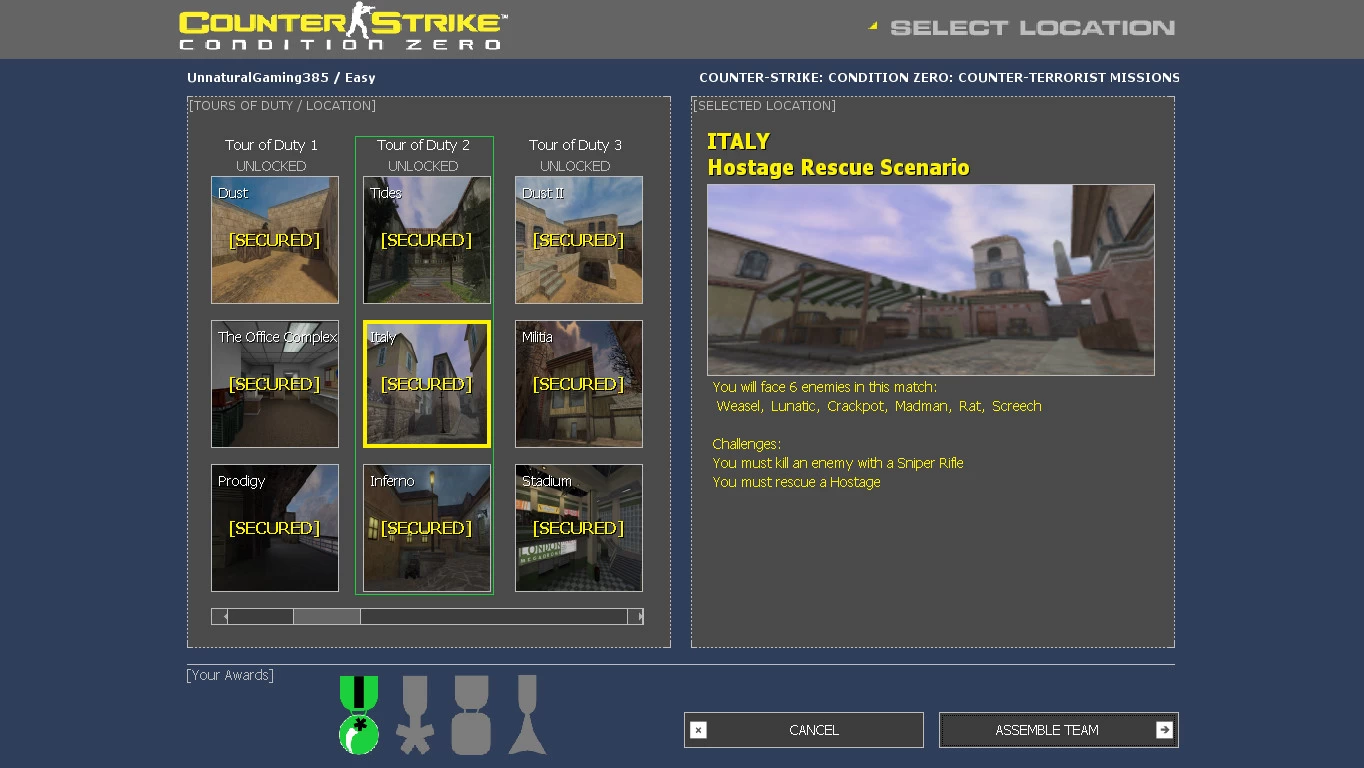 CS 1.0 background for 1.6/CZ [Counter-Strike: Condition Zero] [Mods]