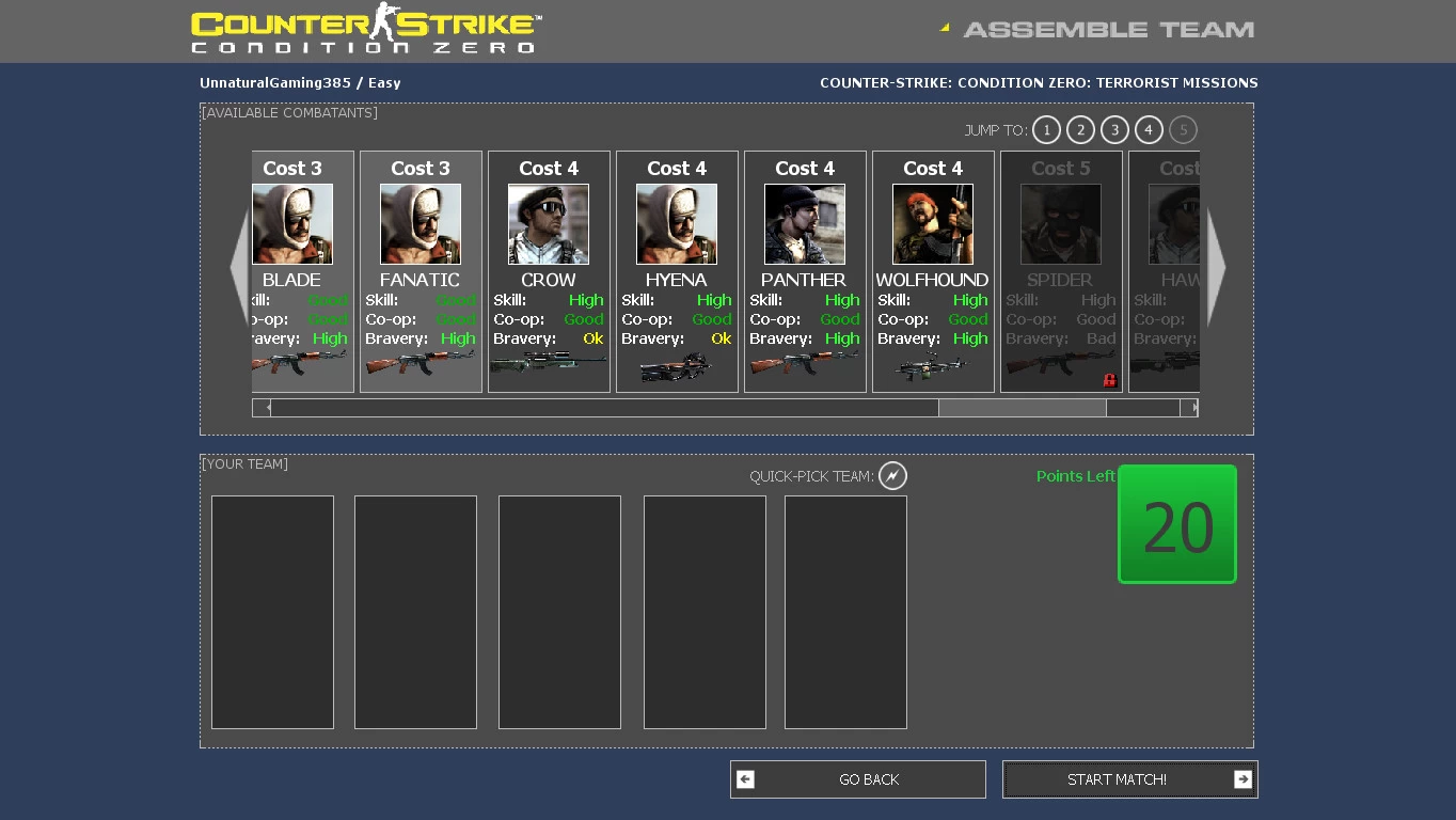 Counter-Strike: Condition Zero Server List - monitoring, TOP and