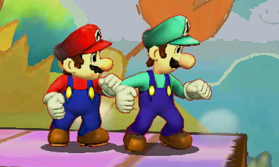 Mario and Luigi- M&LRPG Skin Mod [Super Smash Bros. (3DS)] [Mods]