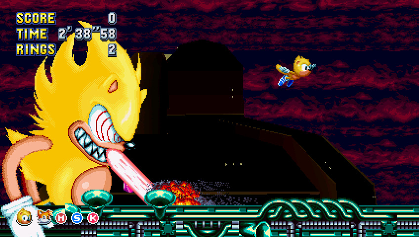 Fleetway Super Sonic vs. Super Sonic (Mainline Sonic games)