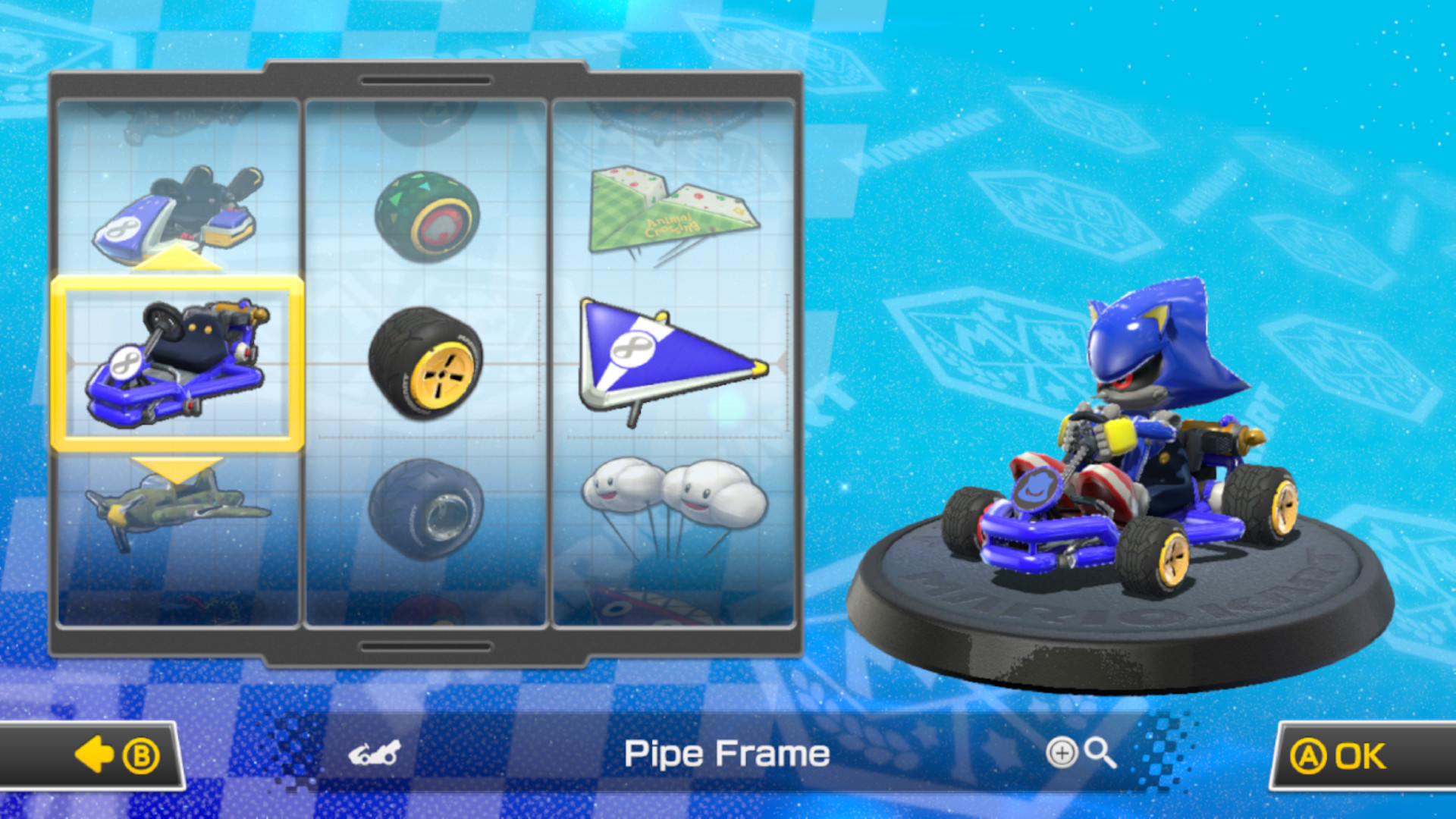 Metal Sonic Karts and Emblem [Mario Kart 8] [Mods]