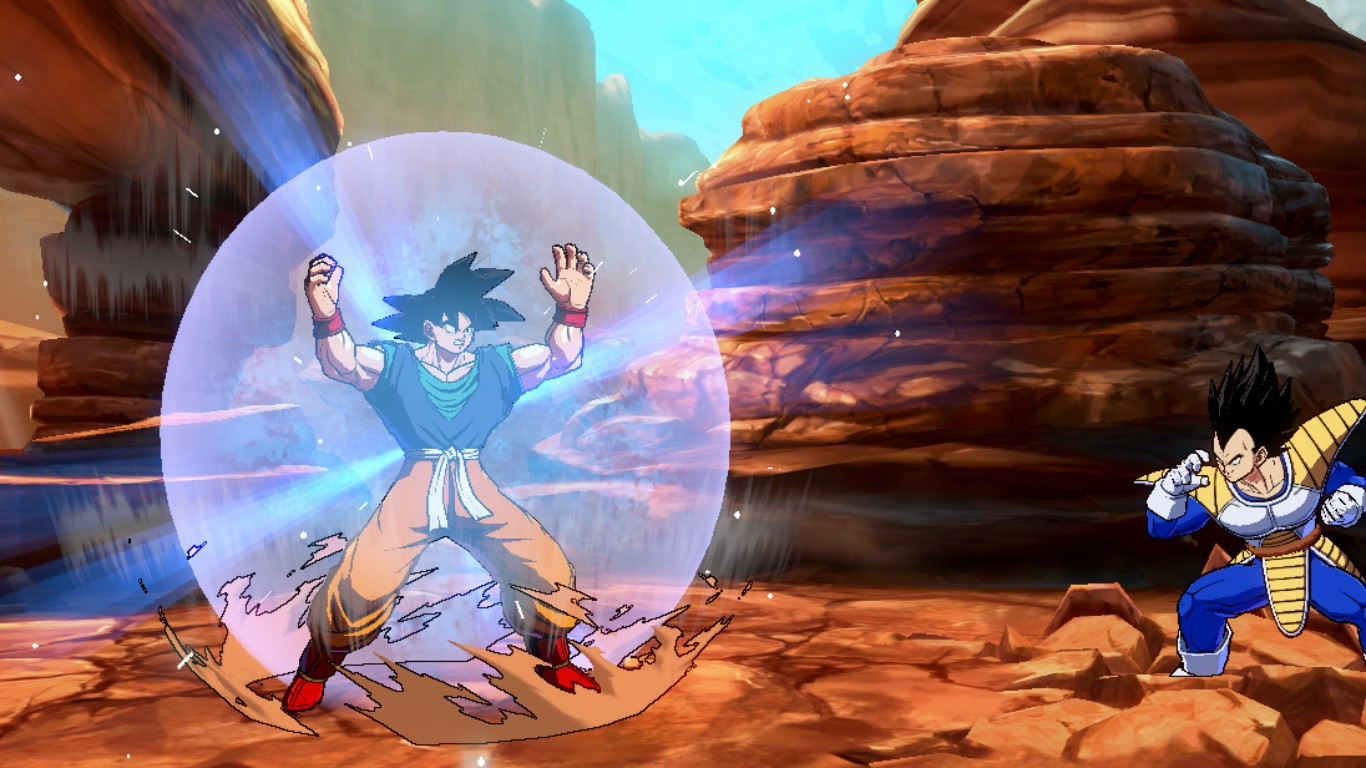 Goku Jr. RECOLOR (OVER BASE GOKU) [Dragon Ball FighterZ] [Mods]