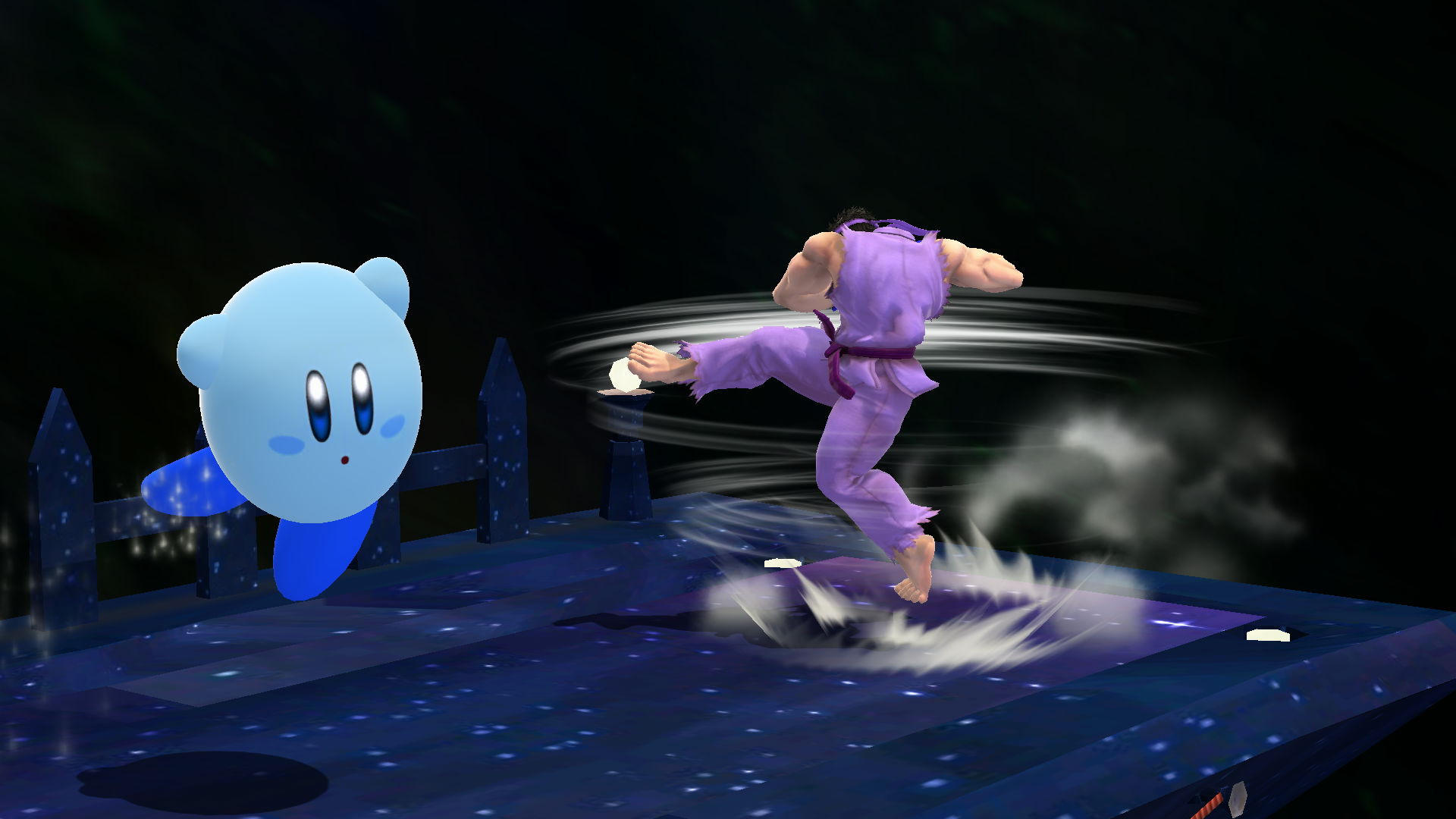 Purple Ryu (Smash Ultimate) [Super Smash Bros. (Wii U)] [Mods]