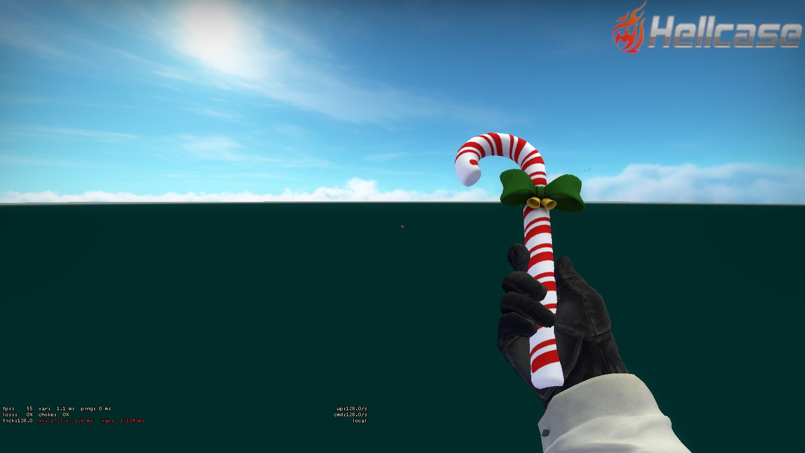 Candy Cane Knife for Terrorist Knife [CounterStrike Global Offensive