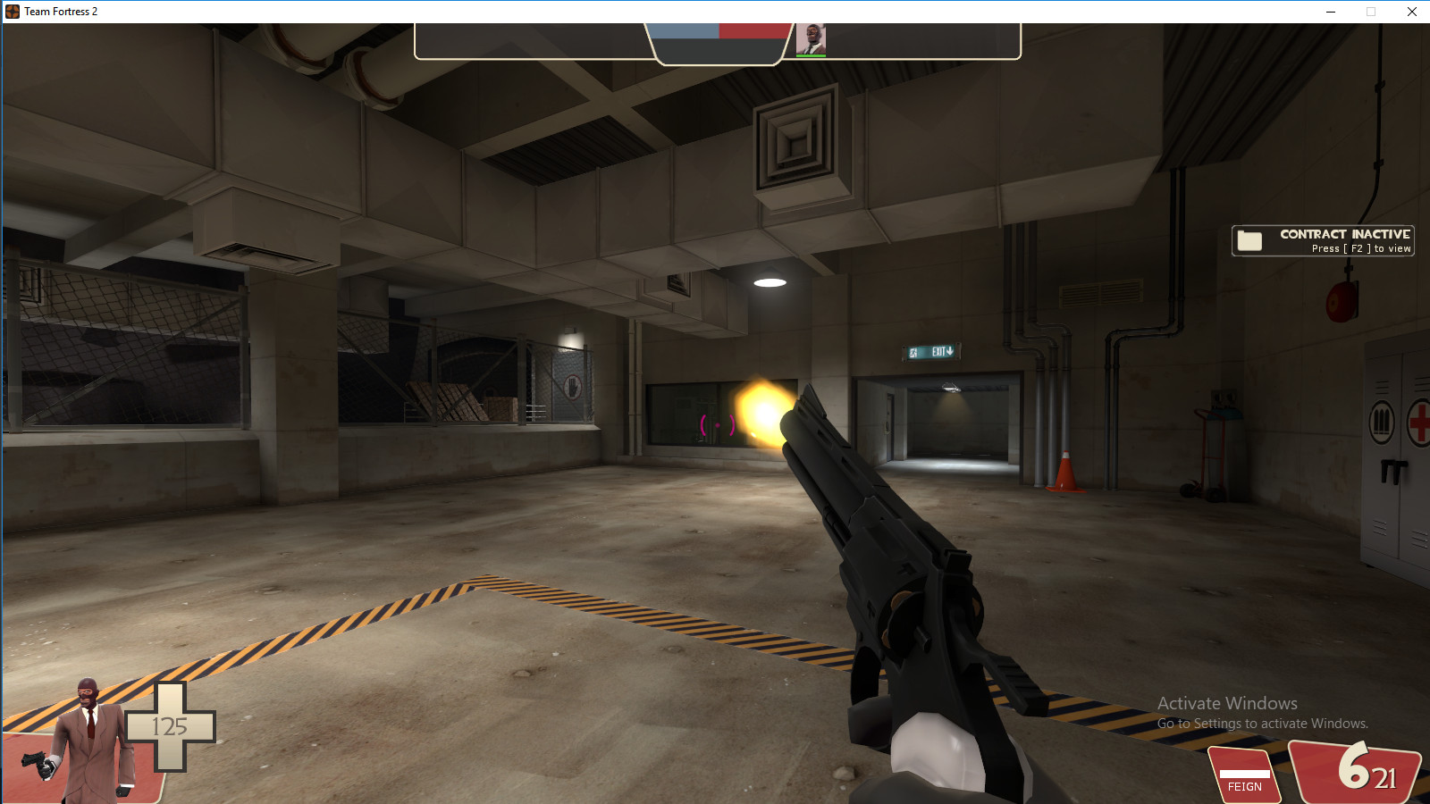 Spy's revolver reanimated