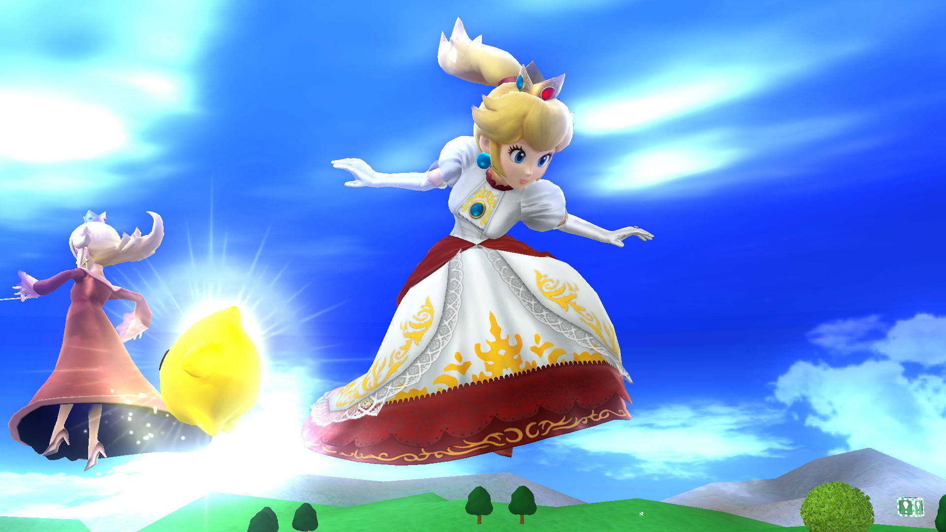 Fire Peach [Super Smash Bros. (Wii U)] [Mods]