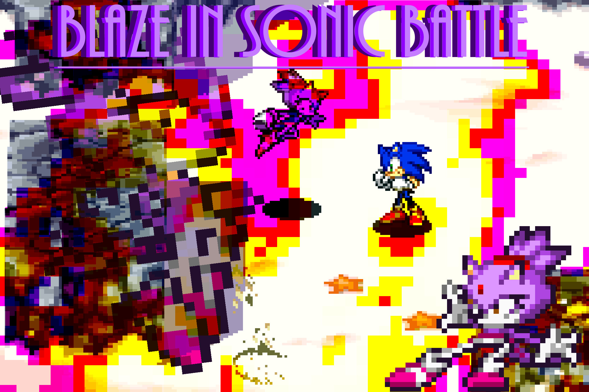 Blaze The Cat In Sonic Battle Sonic Battle Mods