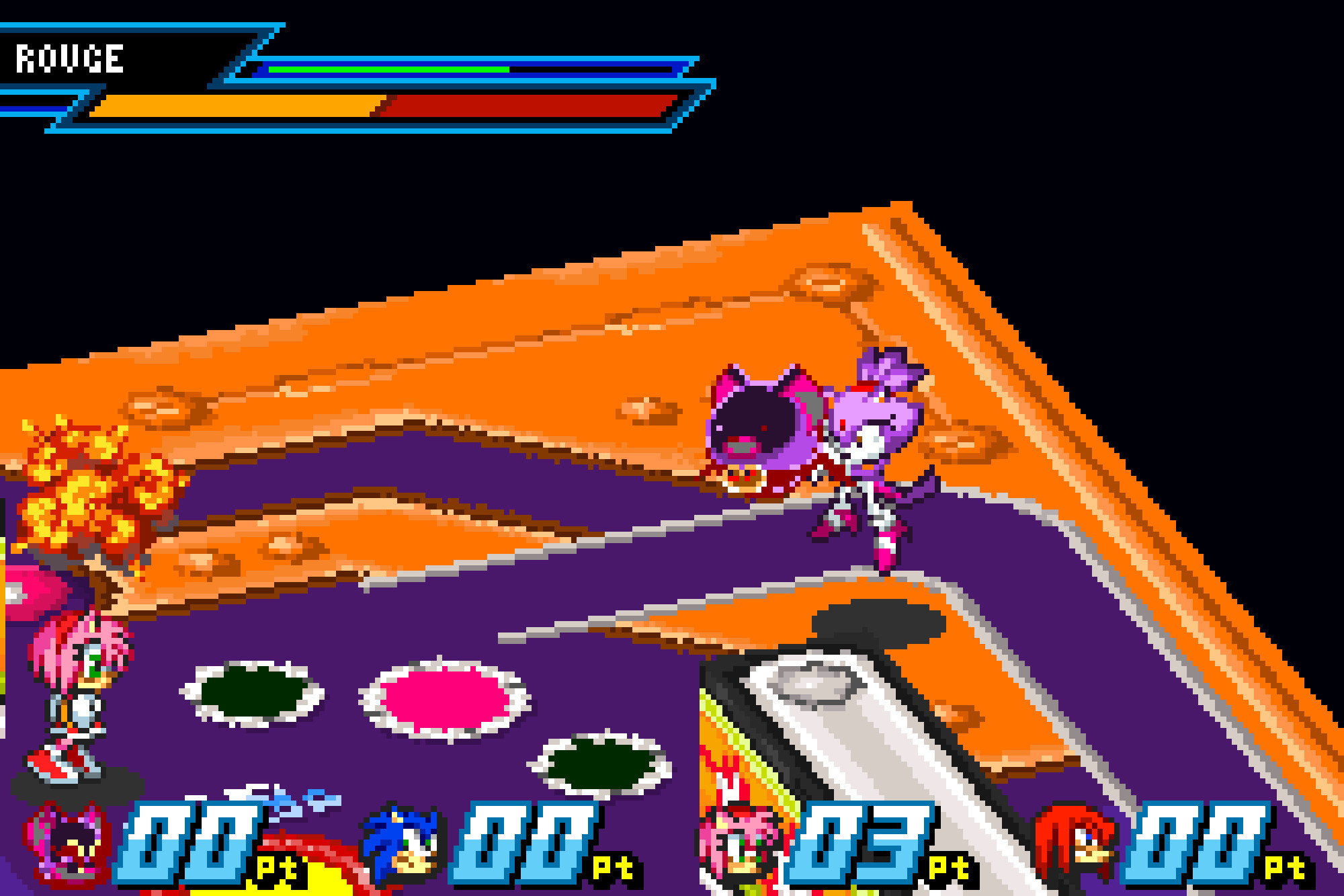 Blaze The Cat In Sonic Battle Sonic Battle Mods