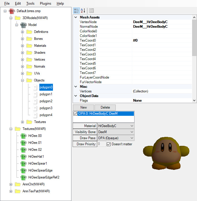 ssbu bandana dee recolor [Kirby's Return to Dream Land] [Mods]