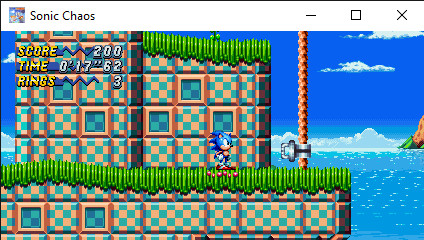 Turquoise Hill Zone Tiles - Sonic Chaos Remake by SSBfangamer on