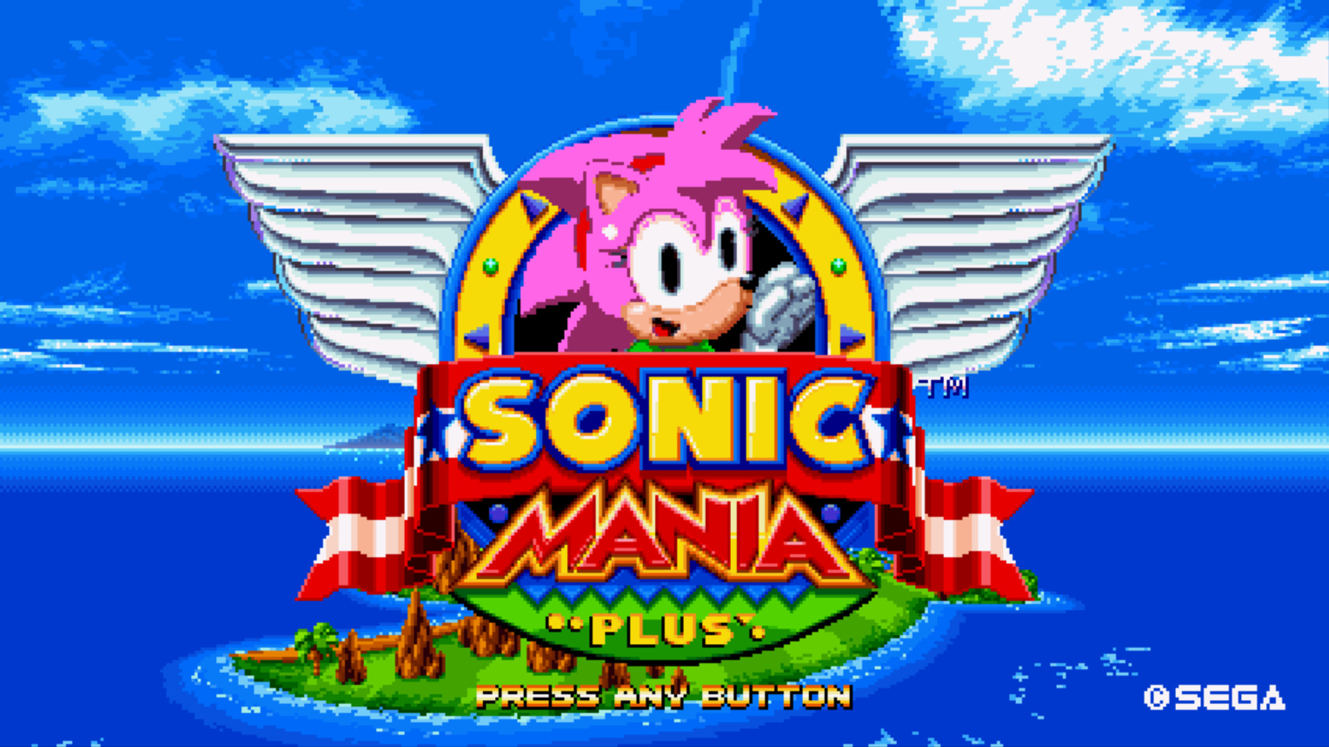 Amy Rose For Plus V1.1 [Sonic Mania] [Mods]