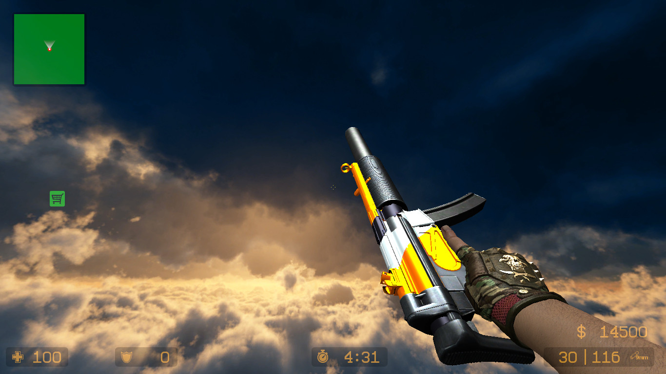 MP5-sd - ASIIMOV Mod for Counter-Strike: Source | CS:S Mods