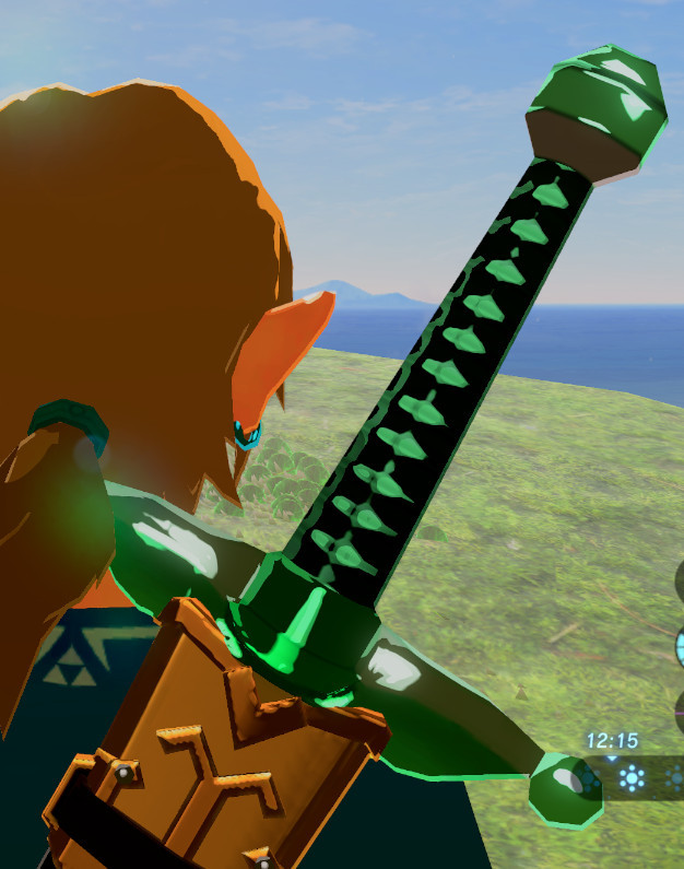 ALttP Golden Master Sword by IssueLink [The Legend of Zelda Breath of