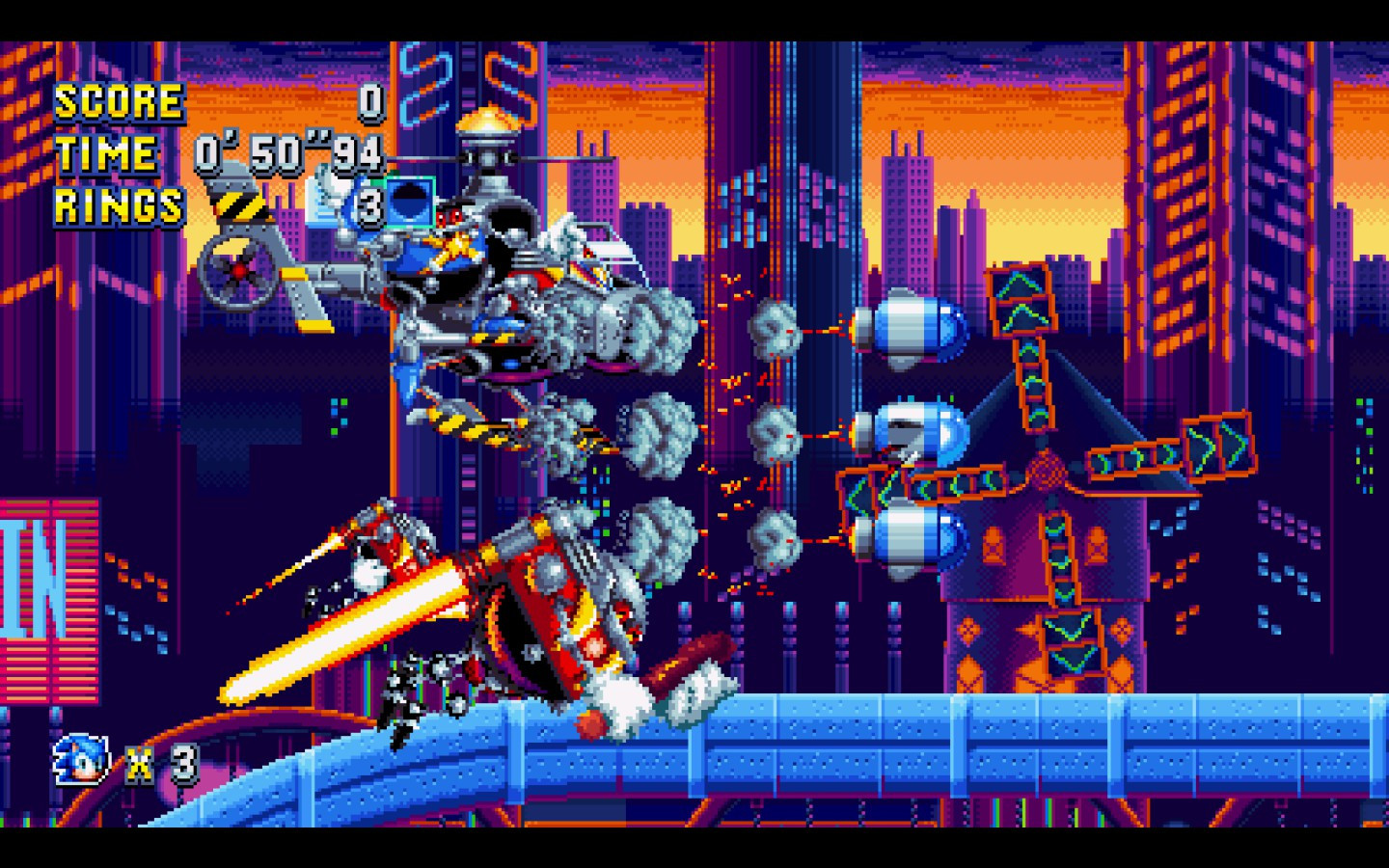 Heavy Gunner's Unused Blue Missiles [Sonic Mania] [Mods]