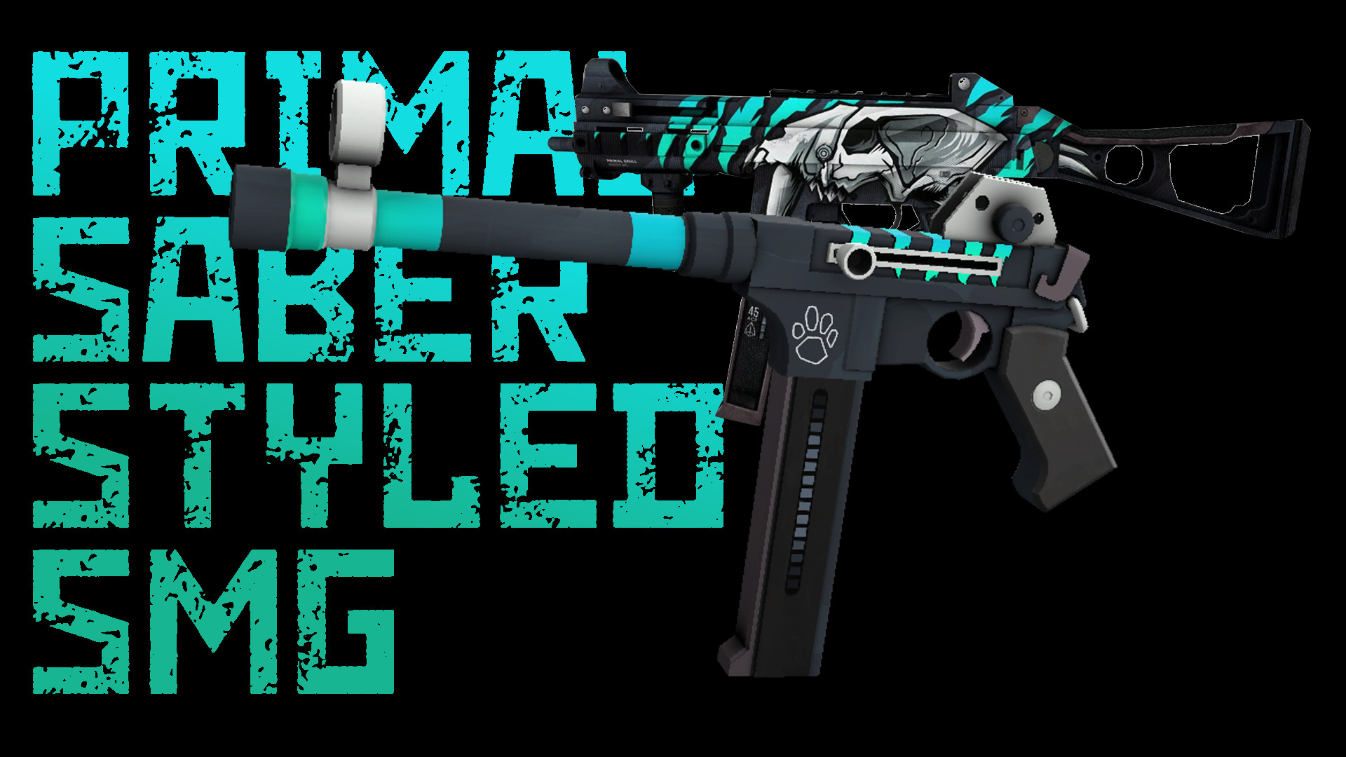 Primal Saber Styled SMG