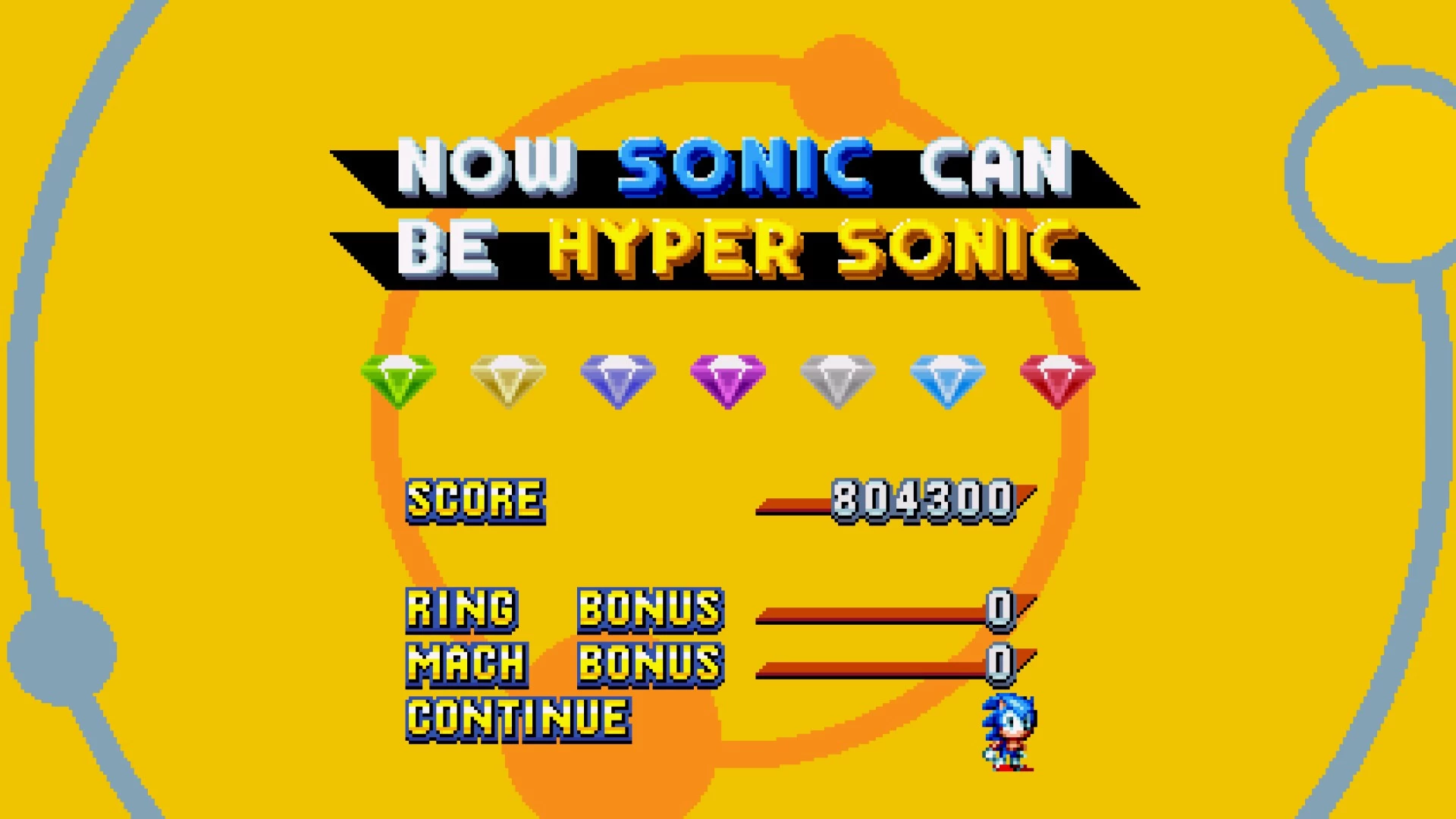 Hyper Sonic in Sonic Mania - Sonic Mania Mods