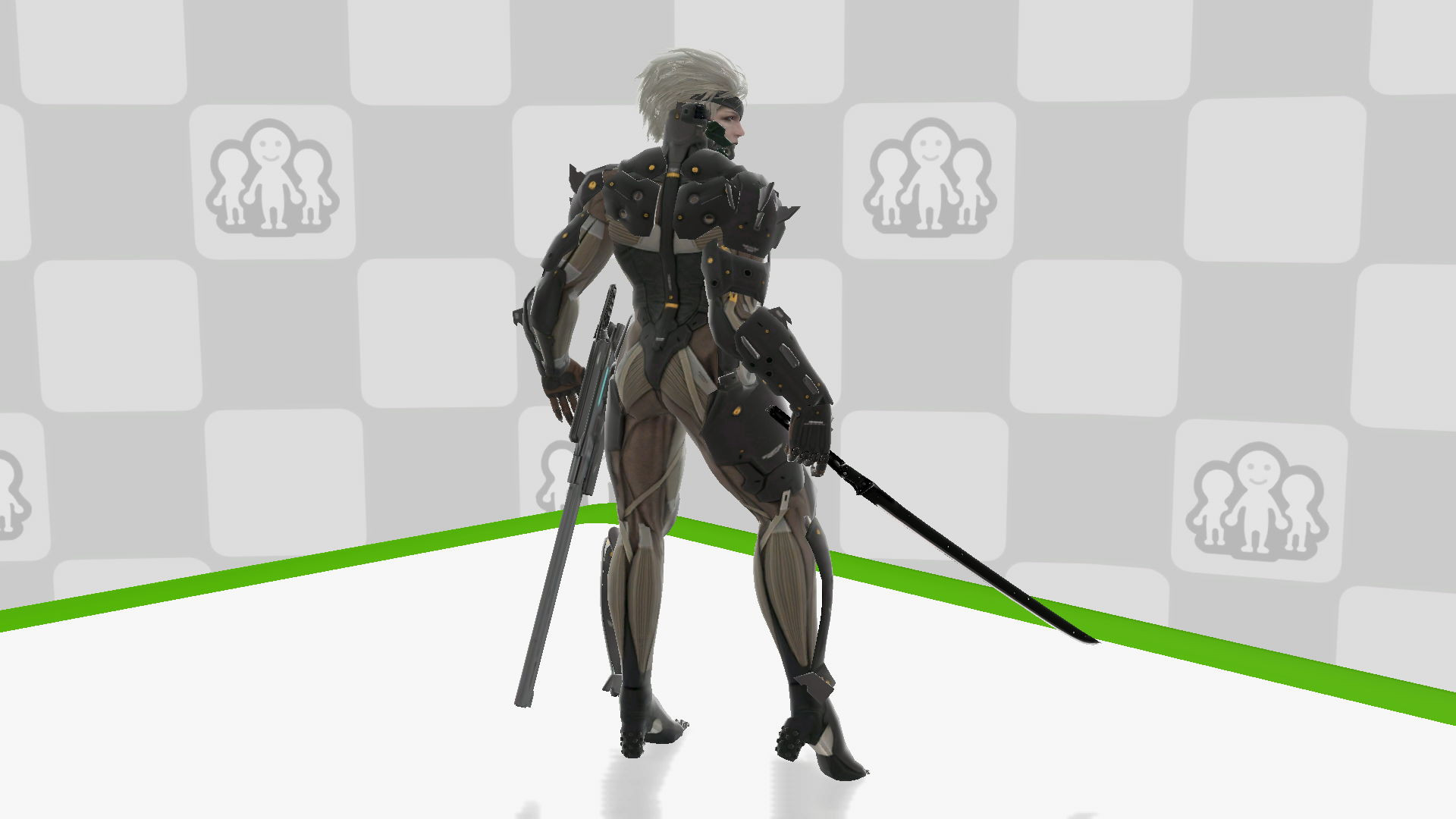 Raiden (Metal Gear Rising) [Super Smash Bros. Ultimate] [Mods]