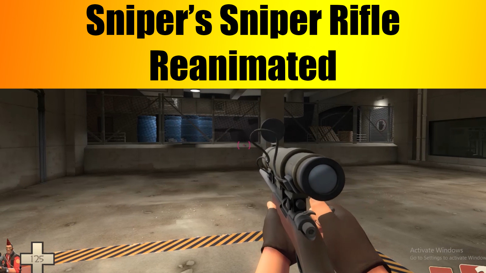 Sniper's Sniper Rifle Reanimated