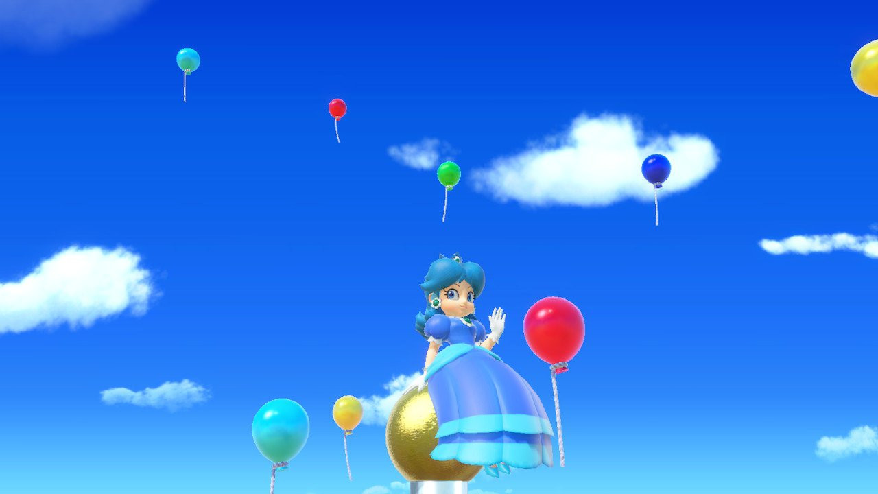 Blue Daisy Super Mario Party Mods