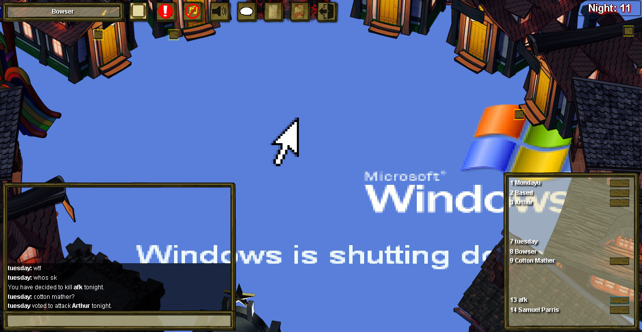 Window XP Town [Town of Salem] [Mods]