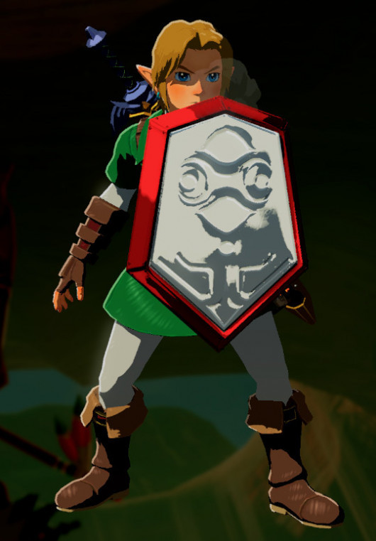 ocarina of time original mirror shield