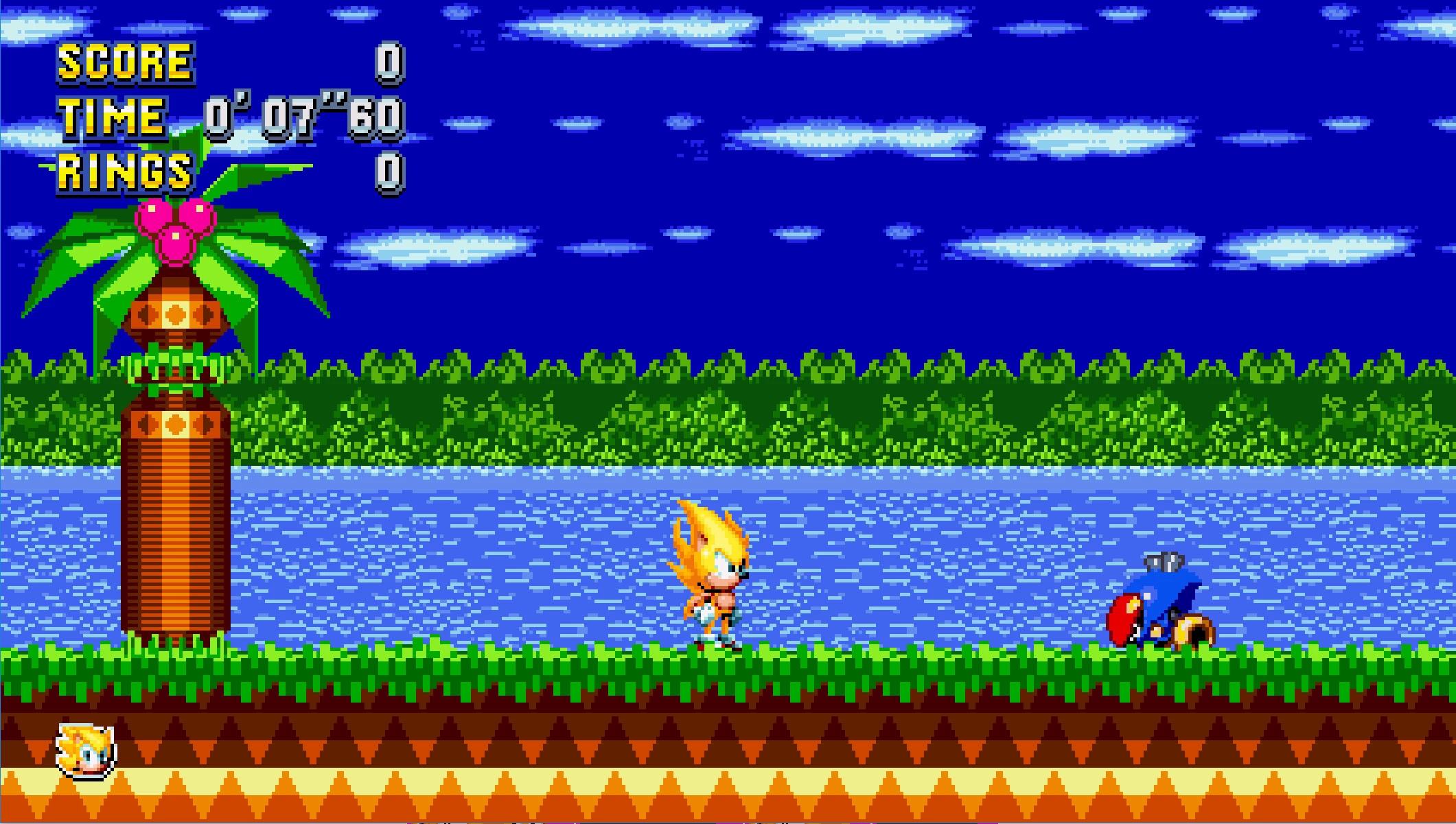 Hyper Sonic in Sonic Mania - Sonic Mania Mods