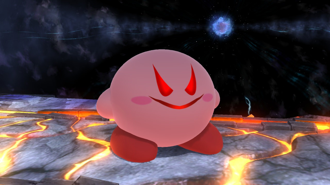 Demon Kirby [Super Smash Bros. (Wii U)] [Mods]