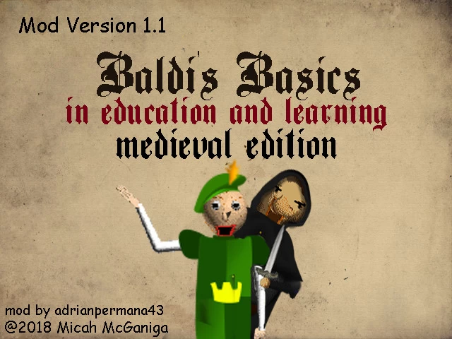 Baldi's Basics in Education and Learning - Full game! by Micah