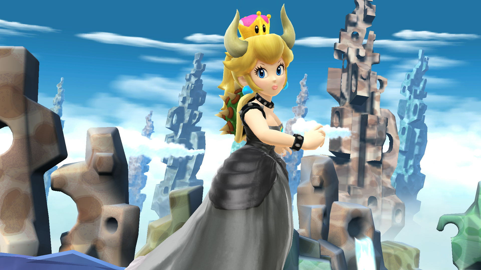 Lowkey Geeks Bowsette Super cheapest Smash Bros Bundle