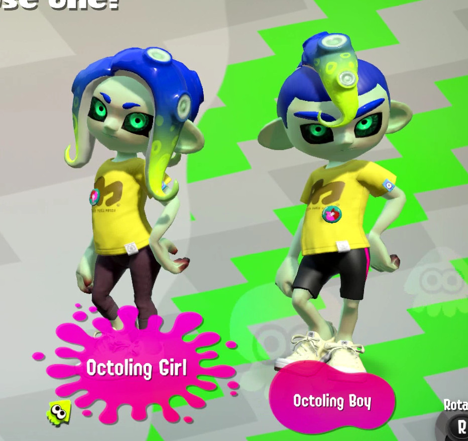 Sanitized Octolings Splatoon Mods