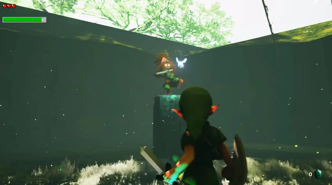 Zelda Ocarina of Time Unreal Engine 4 Lost Woods 