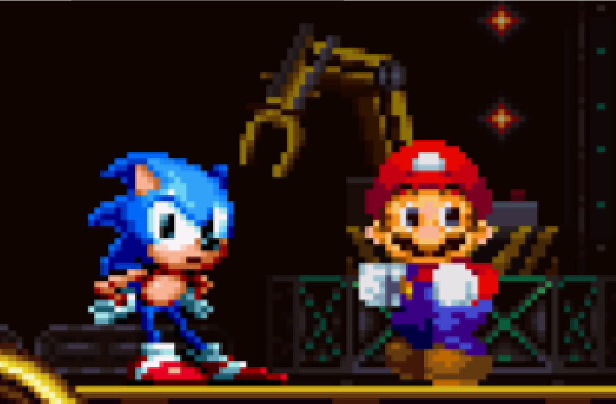 exe horror games sonic vs mario