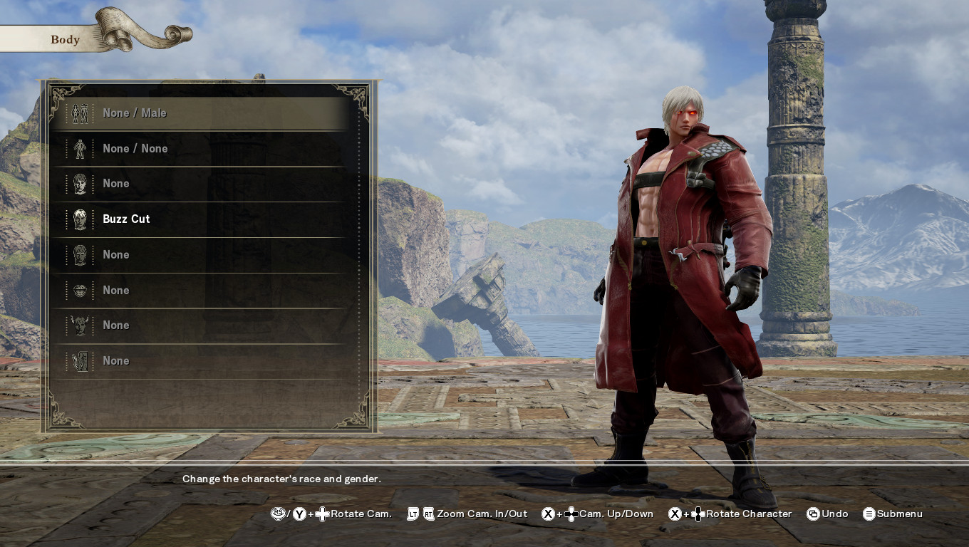 DMC3 Dante and Vergil mod for Soul Calibur 6 (Credit