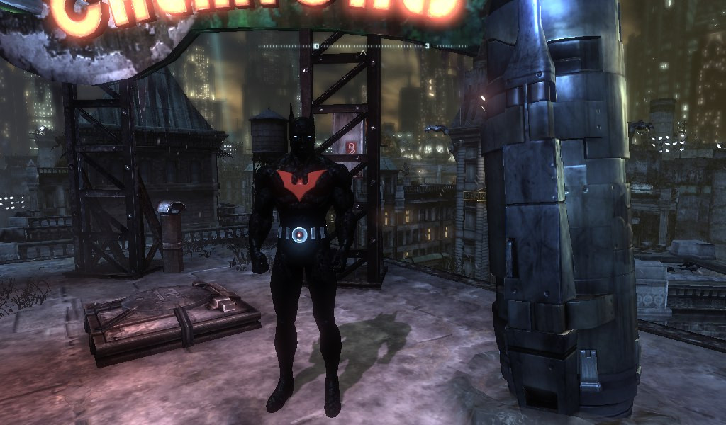 Batman Arkham Origins Batman Beyond Mod 