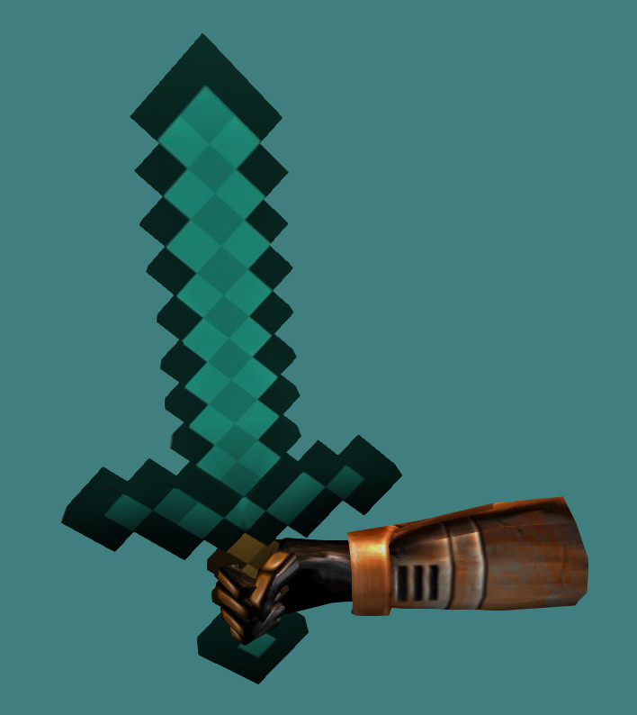 Minecraft Diamond Sword Half Life Mods