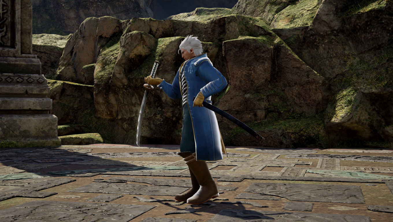 DMC3 Dante and Vergil mod for Soul Calibur 6 (Credit