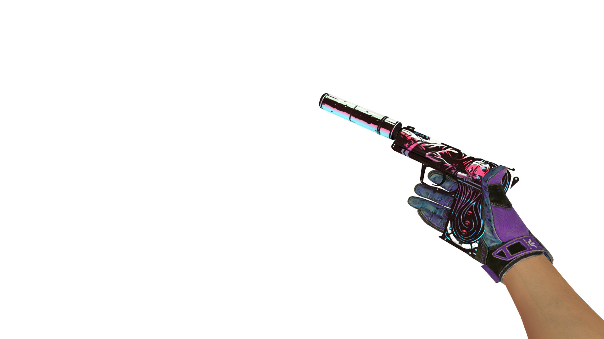 [CSGO Mod] (Mostly) Purple Weapons (w/ Stickers!) [CounterStrike