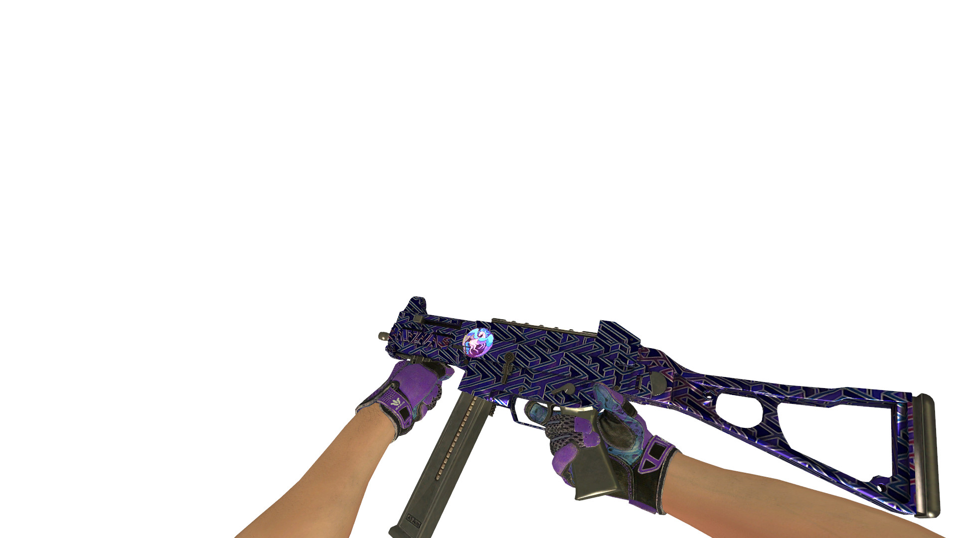 [CSGO Mod] (Mostly) Purple Weapons (w/ Stickers!) [CounterStrike