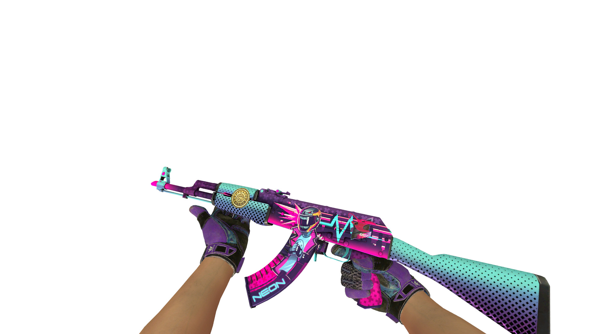 [CSGO Mod] (Mostly) Purple Weapons (w/ Stickers!) [CounterStrike