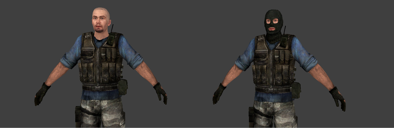 HL2 Citizens as CS Characters Mod for Counter-Strike: Source | CS:S Mods