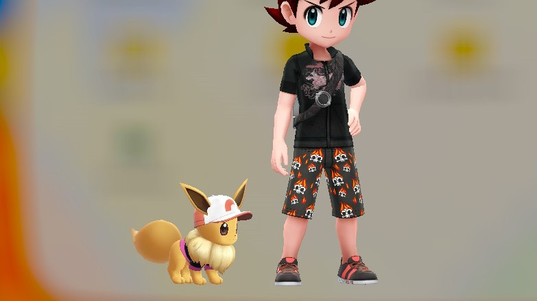 Vionai Outfit Over Eevee Guide Pokemon Let S Go Mods